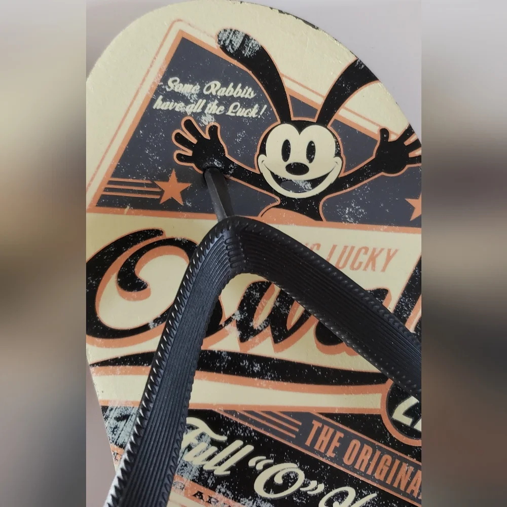 Disney Men's (Unisex) Flip Flop Sandal Size 8-9